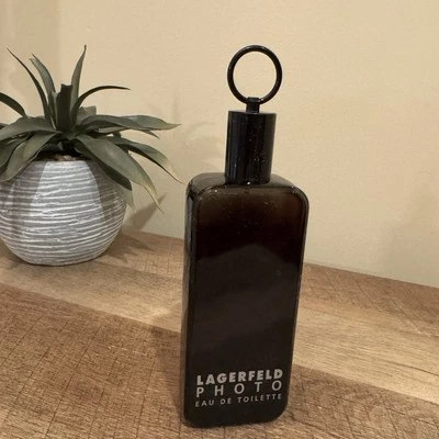 Lagerfeld Photo Eau de Toilette Spray Natural 125 ml 4,2 OZ Probador Raro Foto 1 de 4