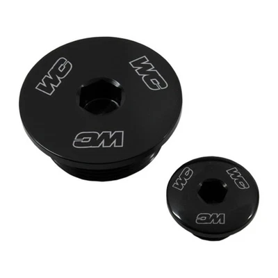 Works Connection Engine Plug Kit Black For Honda CRF250F 2019-2025 - Image 1 of 2