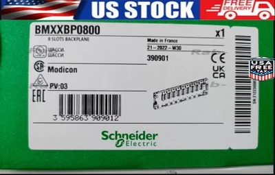 BMXXBP0800 Neu im Karton Schneider 1 STCK. Kostenloser schneller Versand - Bild 1 von 2