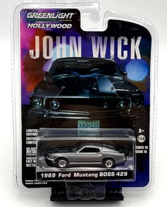 Greenlight Hollywood - John Wick - 1969 Ford Mustang Boss 429 - 1:64 #2 - Foto 1 di 2