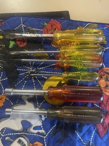Vintage PROTO Screw Driver (4) & Nut Driver (2)  Lot of 6 USA - Bild 1 von 13