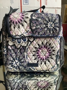 Vera Bradley Brotzeittasche aus Baumwoll-Mimosen-Medaillon - Bild 1 von 6