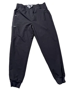 Pantalones Jogger Figs Para Hombre Grandes Negros Colección Técnica Cordón Bolsillos Cremallera - Imagen 1 de 9
