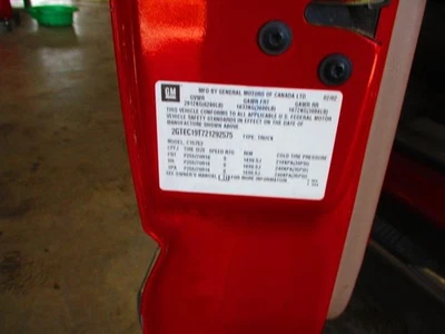 Seat Belt Front Bucket And Bench Driver Fits 01-02 SIERRA 1500 PICKUP 574118 - Изображение 1 из 4