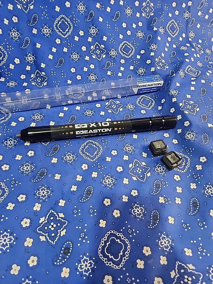 EASTON X10 STABILIZER V BAR SIDE ROD ARCHERY TARGET SHOOTING BOW ACCESSORY X 10 - Image 1 of 4