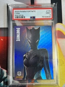 2020 Panini Fortnite Series 2 LYNX Holofoil #176 USA - PSA 9 MINT  QTY