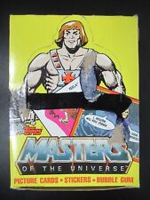1984 Topps He-Man Masters Of The Universe Trading Cards Box 36 Sealed Packs