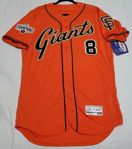 Authentic Majestic 44 LARGE SAN FRANCISCO GIANTS HUNTER PENCE FLEX JERSEY - Picture 1 of 4