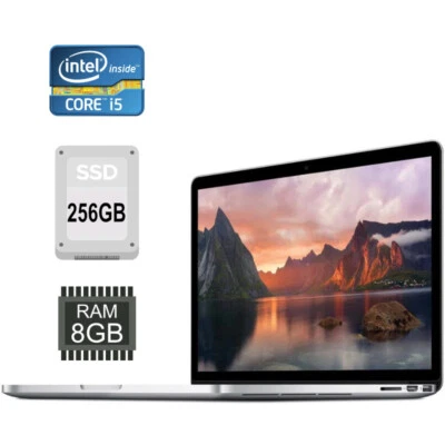 Apple MacBook 11,1 Pro Mid 2014 A1502 13,3" (33,8cm) i5-4258U 8GB 256GB SSD - Bild 1 von 4