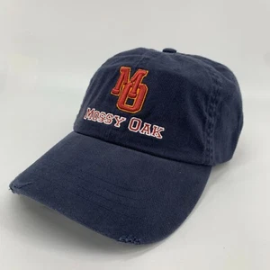 Mossy Oak Adjustable Buckle Baseball Cap Men's Blue One Size New - Picture 1 of 6