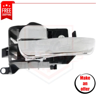 Interior Door Handle NI1352139 left side chrome for 2005-2021 Nissan Frontier - Imagem 1 de 4