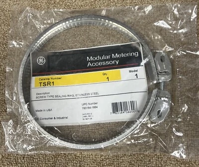 Anillo de sellado medidor tipo tornillo GE TSR1, acero inoxidable Foto 1 de 2