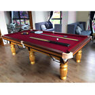 7ft/8ft Pool Table Cloth Snooker Felt Billiard Cushion Side Wrap Cover