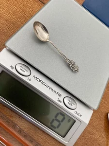 Souvenir Coffee Spoon 800 Silver Switzerland - Picture 1 of 9
