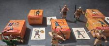 Marx Warriors of the World Five (5) Vikings boxed w Bio card Exc condition