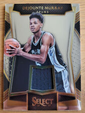 2016-17 Select Dejounte Murray Rookie Swatch Jersey RC Spurs Hawks Player-worn
