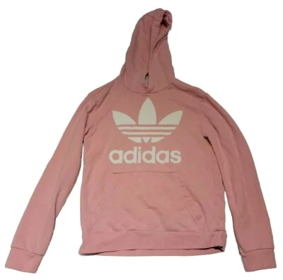 NWOT ADIDAS Youth Size Medium Pink Hoodie Pullover T-Shirt Brand New Without Tag - Image 1 of 4