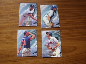 1993 Flair Wave of the Future - D Jean, Mike Piazza, Manny Ramirez, Tim Salmon