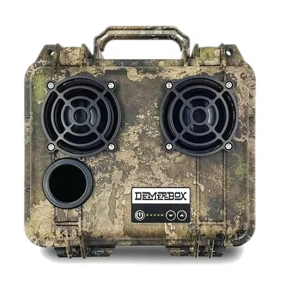 Demerbox DB2 Waterproof Speaker CUSTOM Strata Camo Boat Hunting Turtlebox LOUD