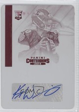 2014 Contenders Printing Plate Magenta 1/1 Keith Wenning Rookie Auto RC 0f8