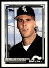 1992 Topps Scott Radinsky Baseball Card Chicago White Sox #701