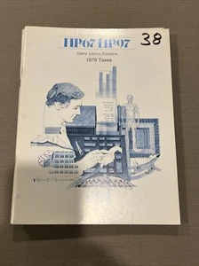 Soluciones de biblioteca de usuario HP-67/HP-97: impuestos 1979, usado - Imagen 1 de 1