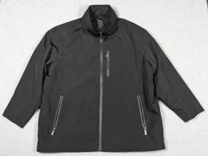 TECH by TUMI Men Jacket XL Windbreaker Packable Hood Front Zip Waterproof - Picture 1 of 17