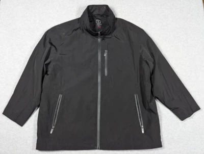 TECH by TUMI Men Jacket XL Windbreaker Packable Hood Front Zip Waterproof - Image 1 of 4