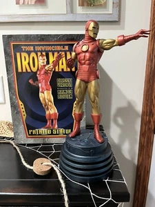 BOWEN DESIGNS IRON MAN CLASSIC MUSEUM STATUE Sideshow AVENGERS statue FIGURINE - Picture 1 of 6