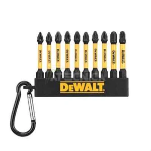 Set 10 inserti croce PZ 57mm DEWALT DT7276-QZ con portachiavi moschettone - Imagen 1 de 1