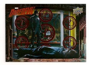2018 UPPER DECK DAREDEVIL SEASON 1 & 2 DAREDEVIL RED PARALLEL #70 MATT  #010/299