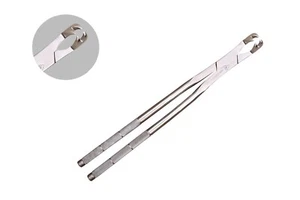 Pinza de extracción manual de acero inoxidable de 4 raíces de 19", dental equina - Imagen 1 de 1