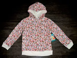 Infant Toddler Girls Flower Pullover Hoodie Sweatshirt Front Pocket NEW - Picture 1 of 4