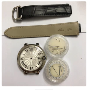 Orologio Uomo Cassa Quadrante Assemblaggio per Movimento Carti Palloncino Blu 2824 2892 - Foto 1 di 4