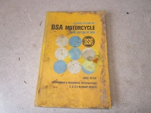 BSA A,B,C,M GROUP REPAIR TUNE-UP GUIDE TAPA DURA USADA CHILTON'S 5303 VINTAGE - Imagen 1 de 12