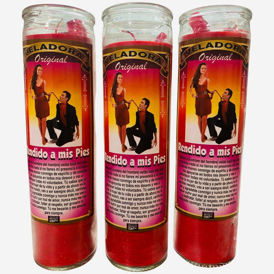 Rendido a mis Pies Veladora Preparada y Conjurada, Doblegado a mis pies - Image 1 of 2