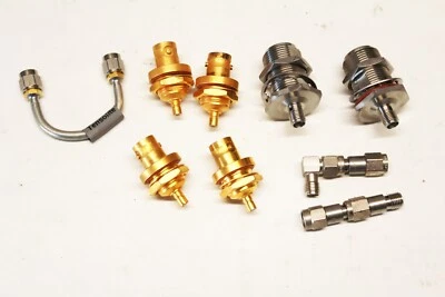 Miscellaneous SMA Series Coaxial RF Adapter  Connectors Mil spec (4856) - Image 1 of 4