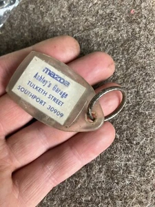 Vintage MAZDA UK Southport Händler Schlüsselring JDM 70er/80er klassische Sportwagen - Bild 1 von 4