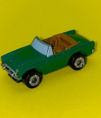 Vintage Micro Machines Sunbeam Alpine Tiger Car Green Tan Seats 1996 LGTI - Image 1 of 4