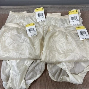 Vanity Fair Candle Glow Lot of 4 Pairs Size 6 VINTAGE NEW NWT - Picture 1 of 5
