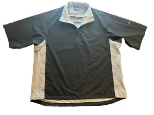 Nike Storm Fit Golf Short Sleeve Windbreaker Pullover Men's Sz Medium - Picture 1 of 9