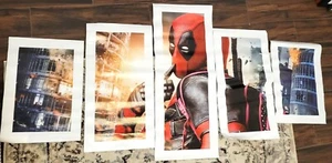 DEADPOOL 5 piece pc Canvas Print Wall Art Poster, X-Large Unframed, Marvel - Picture 1 of 8