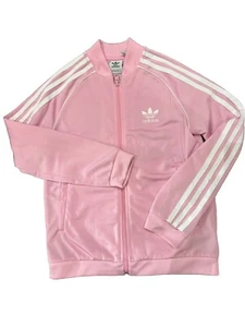 Adidas Girls  Jacket Size 9-10, Pink Great Condition - Picture 1 of 5