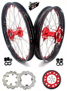 KKE 21/19 Cast Wheels Fit HONDA CRF250R CRF450R 2015-2024 CRF450RL/RX 2021-2024 - Picture 1 of 16