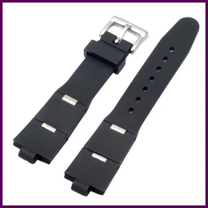 Rubber silicone strap for Bvlgari Watch Strap with notch 22x8 24x8mm - Picture 1 of 24