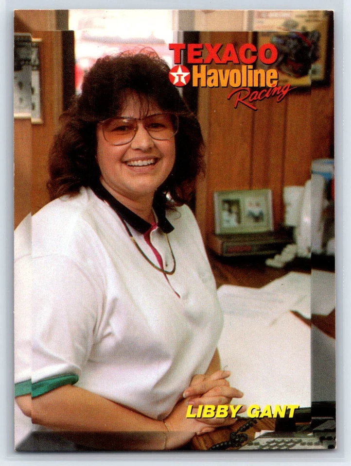 1994 Maxx Texaco Havoline Racing Libby Gant Robert Yates Racing #33 - Image 1 of 2