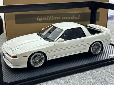 Ignition Model 1/18 Toyota Supra 3.0GT LIMITED (MA70) White JDM- IG3516 - Image 1 of 4