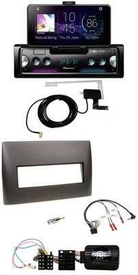 Pioneer DAB Bluetooth Lenkrad USB Autoradio für Fiat Stilo 2001-2007 schwarz - Bild 1 von 4