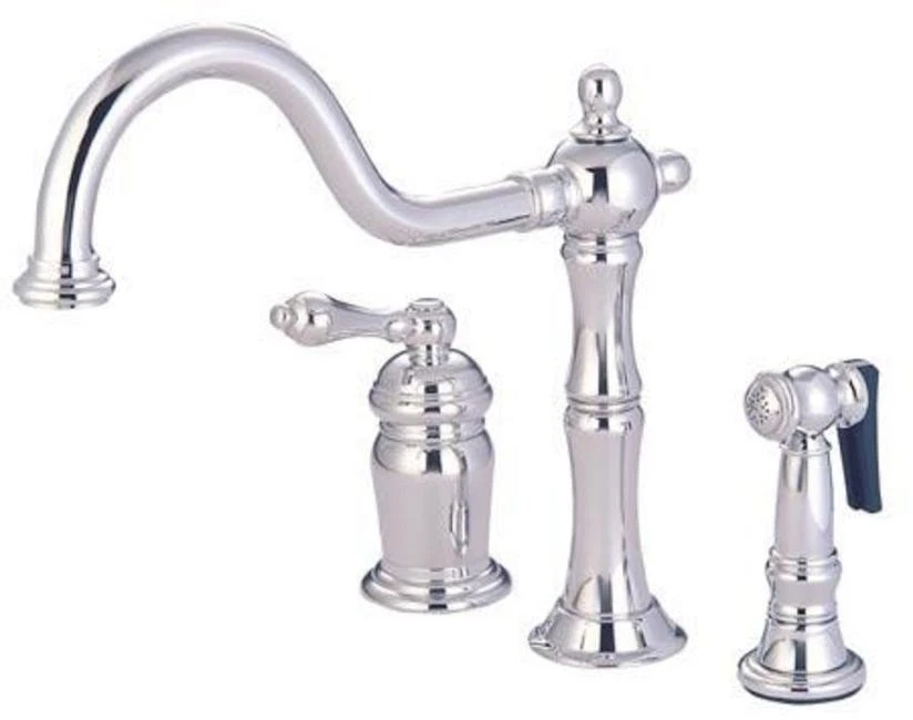 Elements Of Design ES1818PL New Orleans Single Handle Kitchen - Nickel - Image 1 of 1