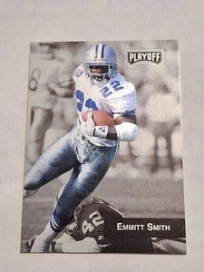 1993 EMMITT SMITH PLAYOFF NFL KARTE #10 DALLAS COWBOYS FLORIDA GATORS CARDINALS  - Bild 1 von 2
